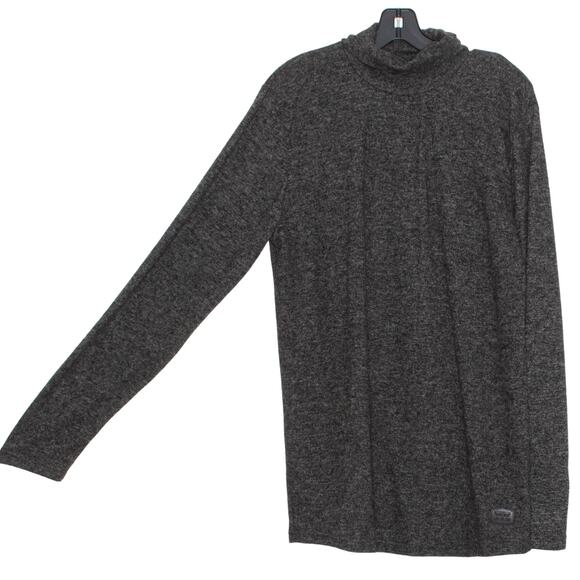 Leif Nelson Sweater Turtleneck Minimalist Cozy Casual Cottage Neutral Gray XL - Picture 6 of 7
